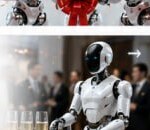 Robot trên sân khấu doanh nghiệp